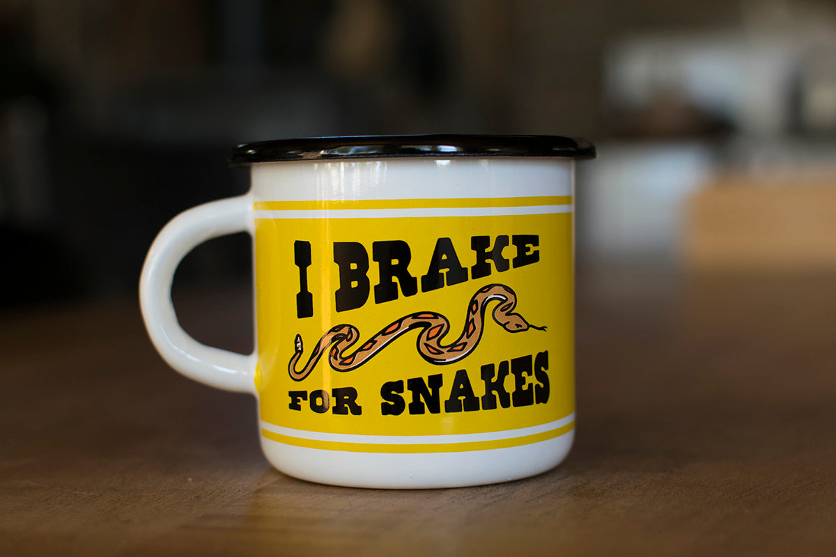 Mug, I Brake for Snakes