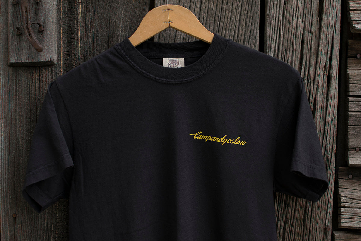 T-Shirt, I Brake For Snakes, Black