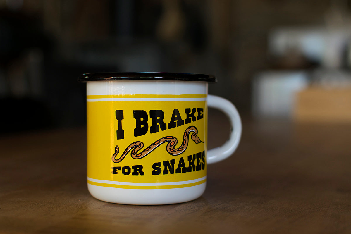Mug, I Brake for Snakes