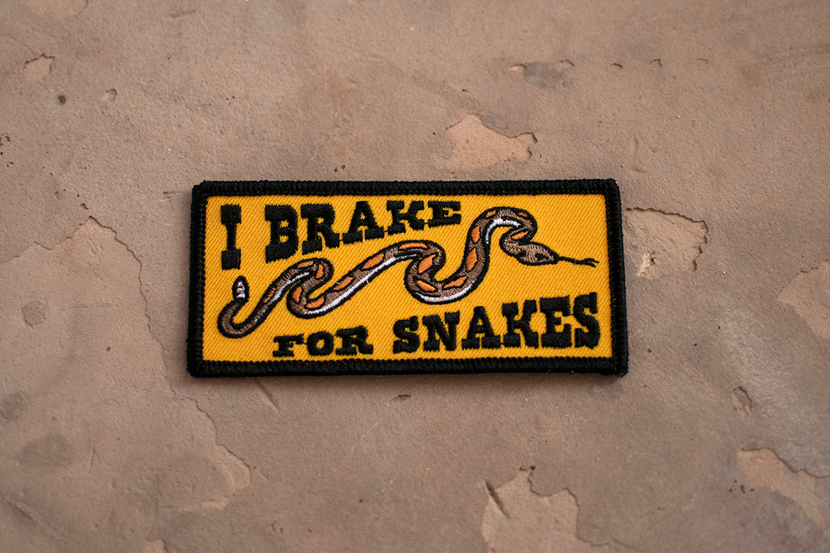 Patch, I Brake For Snakes