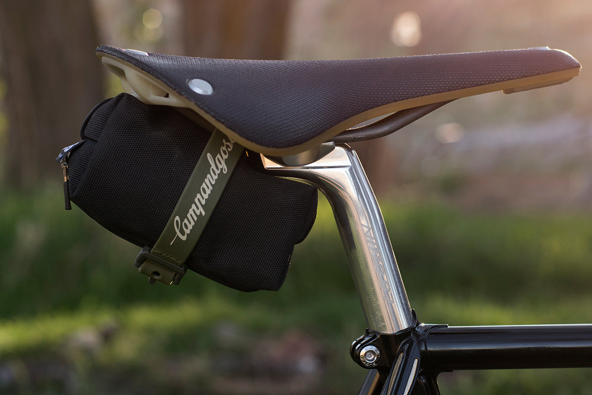 Camp + Outer Shell: Mini Saddlebag – Camp And Go Slow