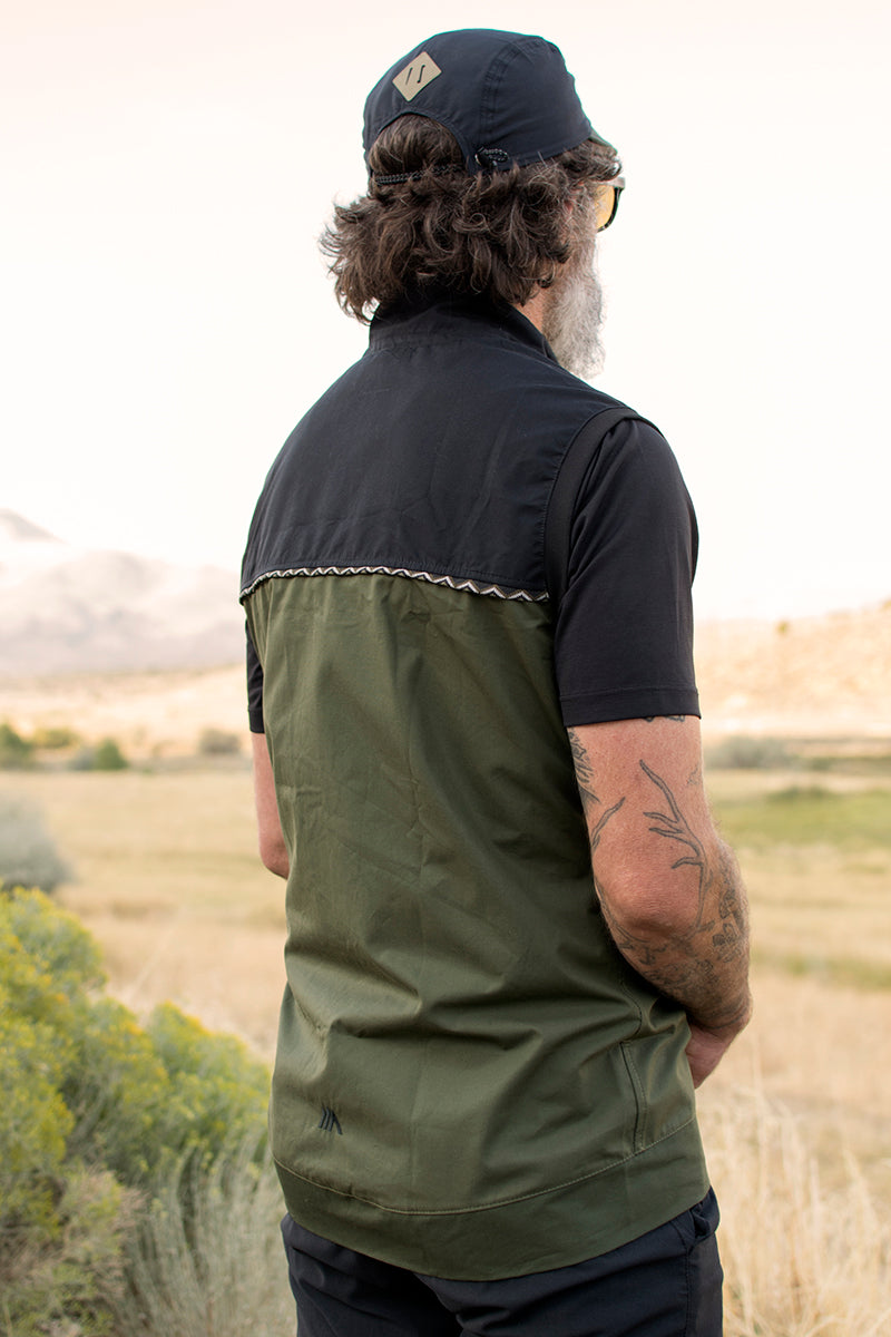 Camp x Cima Coppi, Ventile Vest: Eastern Rattler