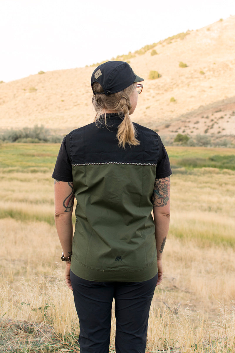Camp x Cima Coppi, Ventile Vest: Eastern Rattler