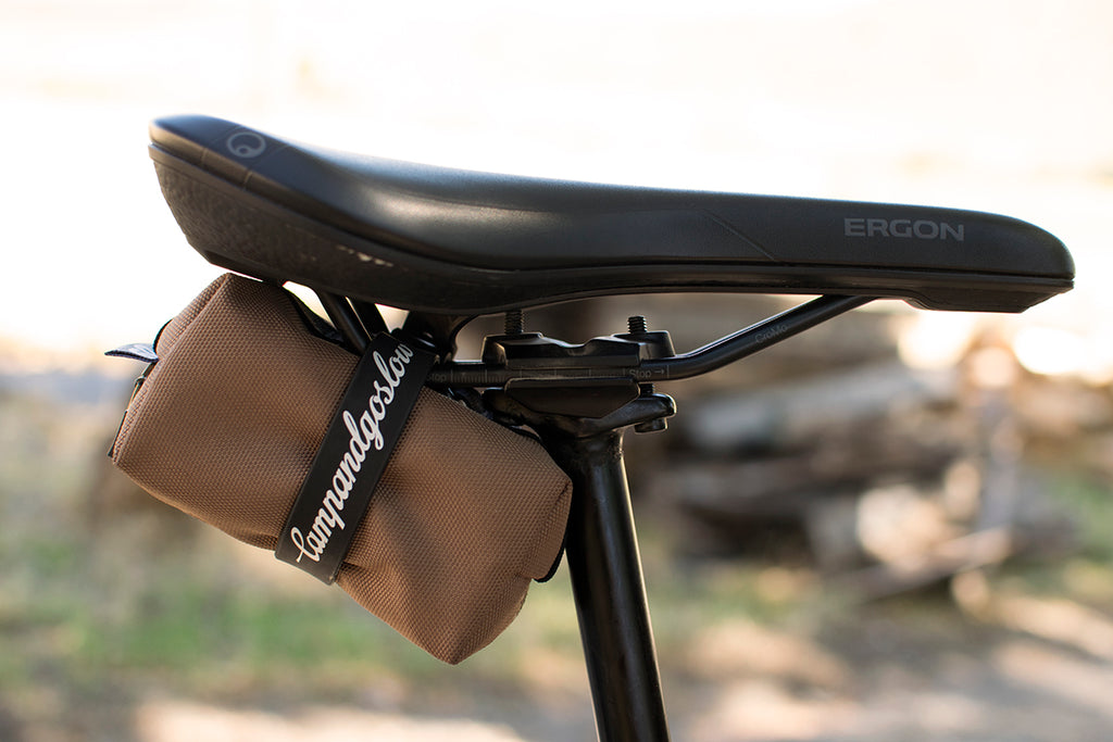 Shell Riding Bag Camp + Outer Shell: Mini Saddlebag – Camp And Go Slow