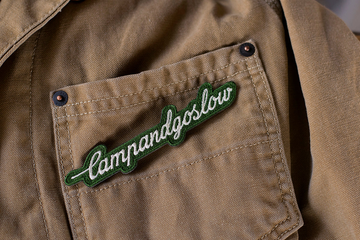 Patch, Camp And Go Slow