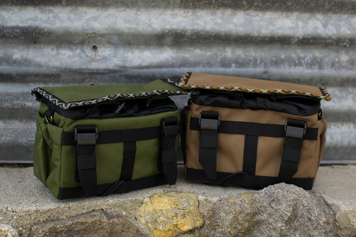 Camp x Outer Shell, Drawcord Handlebar Bag