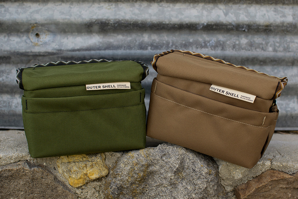 Camp x Outer Shell, Drawcord Handlebar Bag