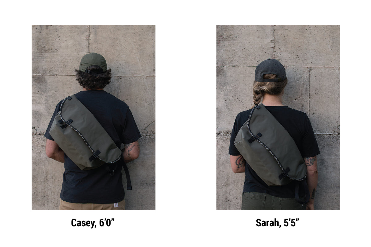 Camp + Blue Lug: Messenger Bag, Half