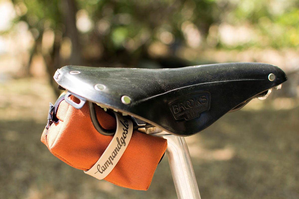 Camp + Outer Shell: Mini Saddlebag – Camp And Go Slow