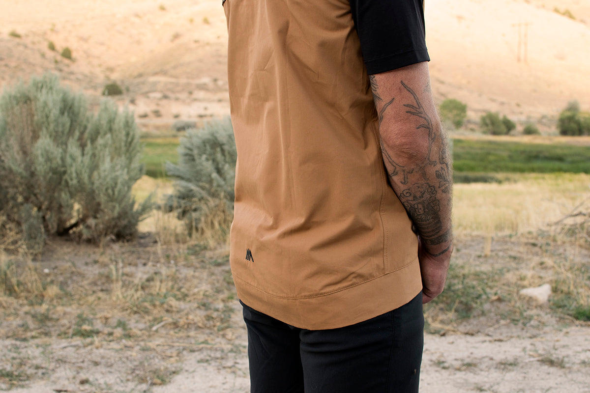 Camp x Cima Coppi, Ventile Vest: Western Rattler