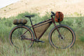 Full Triangle custom frame bag on a loaded bikepacking rig